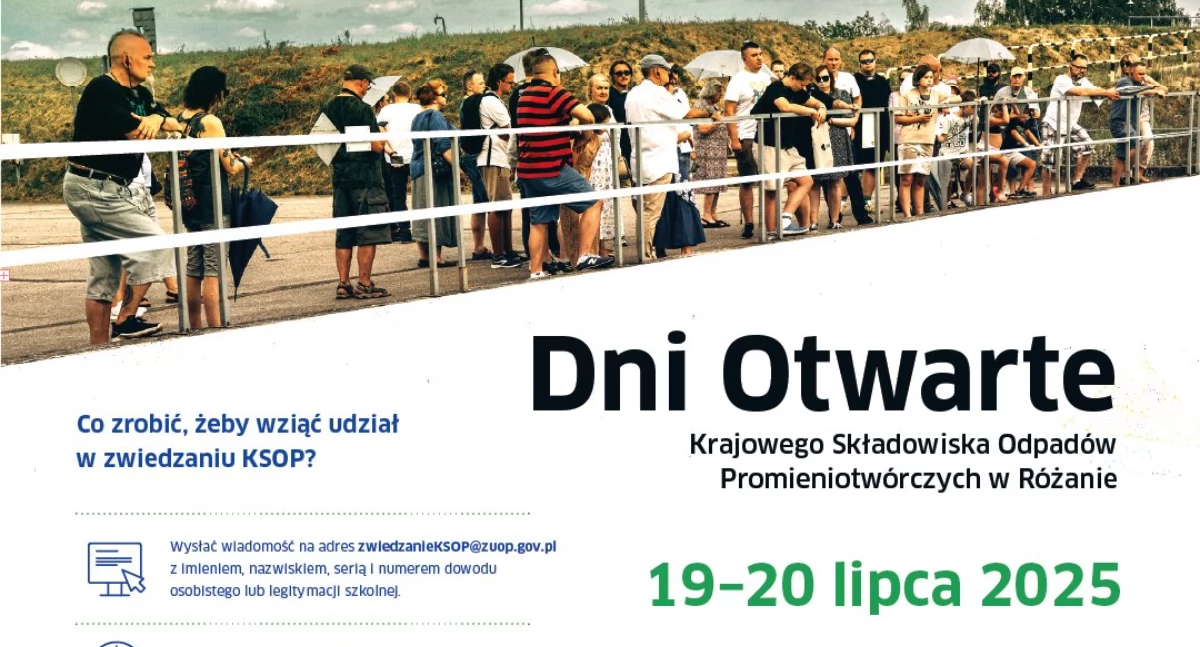 Imprezy - wydarzenia, Otwórz drzwi świata atomu! otwarte składowisku odpadów promieniotwórczych Różanie zapisy trwają - zdjęcie, fotografia