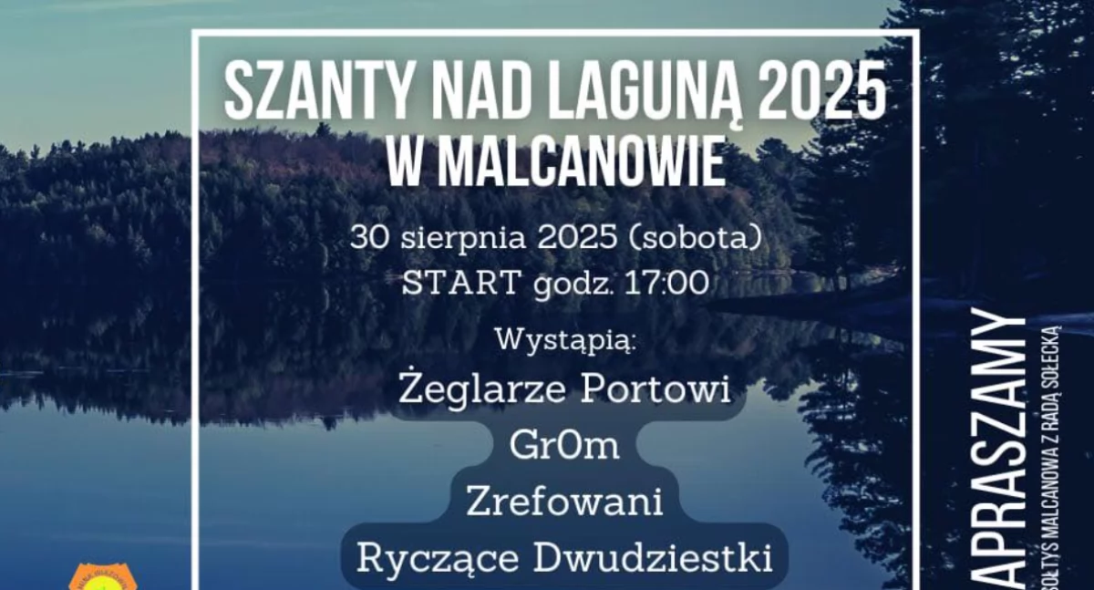 Imprezy - wydarzenia, „Szanty Laguną 2025” Malcanów znów stanie żeglarską stolicą Mazowsza - zdjęcie, fotografia