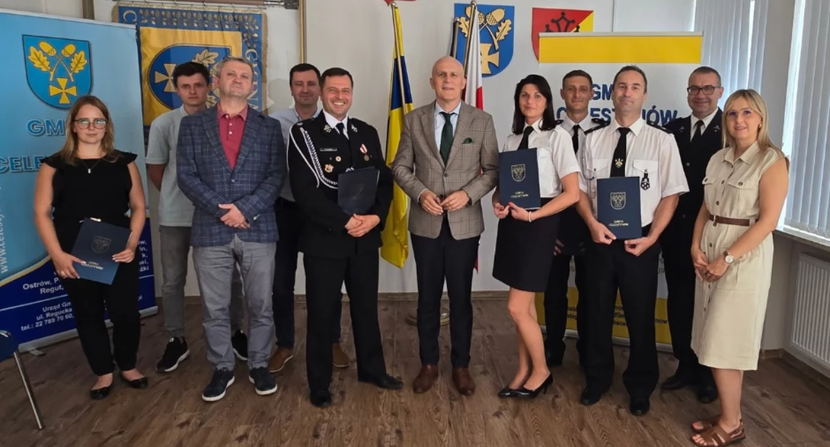 Inwestycje, sprzęt remonty strażacy gminy Celestynów zyskają doposażenie! - zdjęcie, fotografia