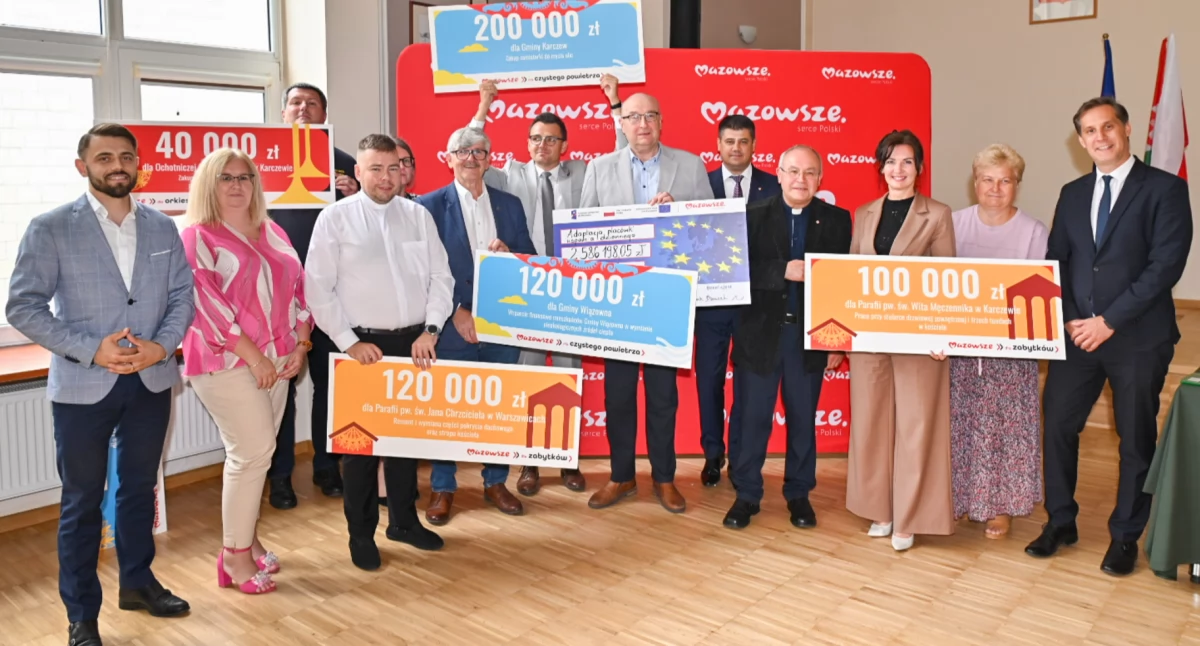 Finanse, Ponad wsparcia powiatu otwockiego! inwestycje remonty pomoc mieszkańców - zdjęcie, fotografia