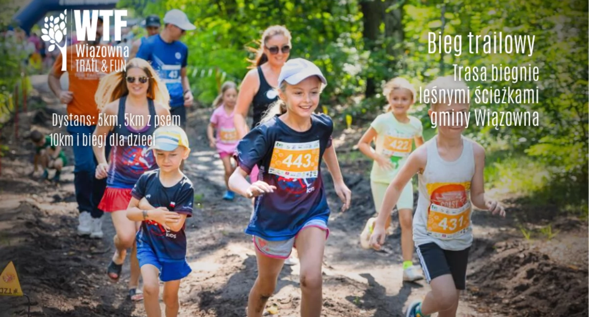 Bieganie, Wiązowna Trail Zapisz dziś! - zdjęcie, fotografia