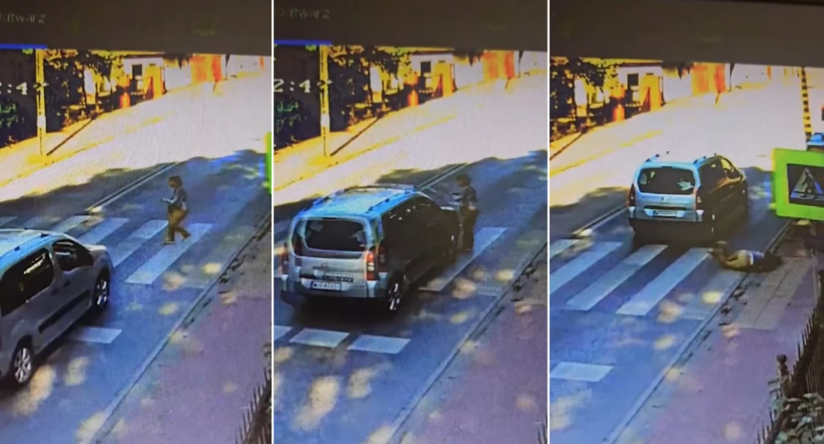 Wypadek w Karczewie. Źródło: KPP Otwock