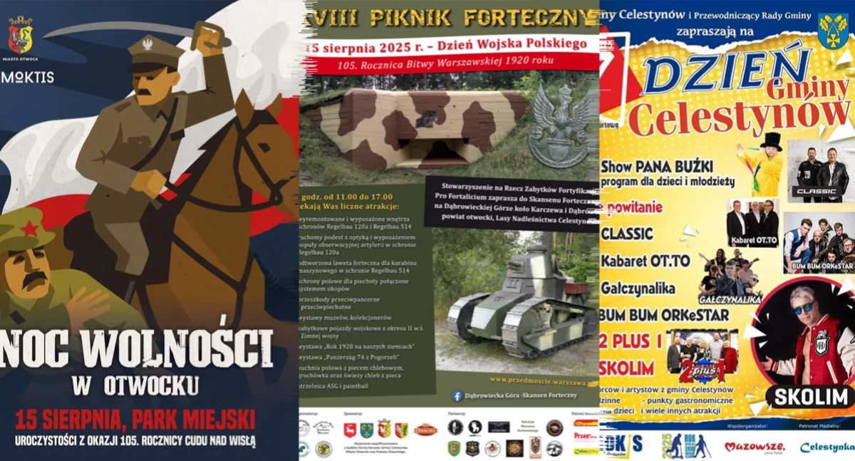 Imprezy - wydarzenia, Długi weekend sierpniowy powiecie otwockim pełen atrakcji - zdjęcie, fotografia