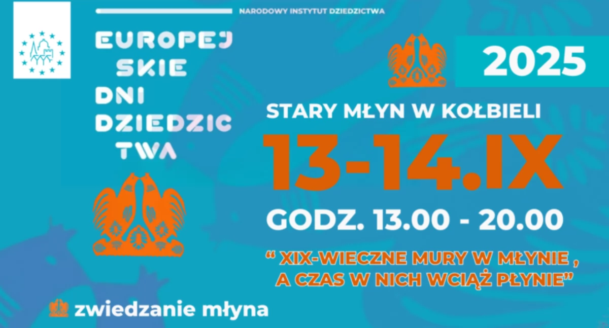 Imprezy - wydarzenia, Europejskie Dziedzictwa Starym Młynie Kołbieli - zdjęcie, fotografia