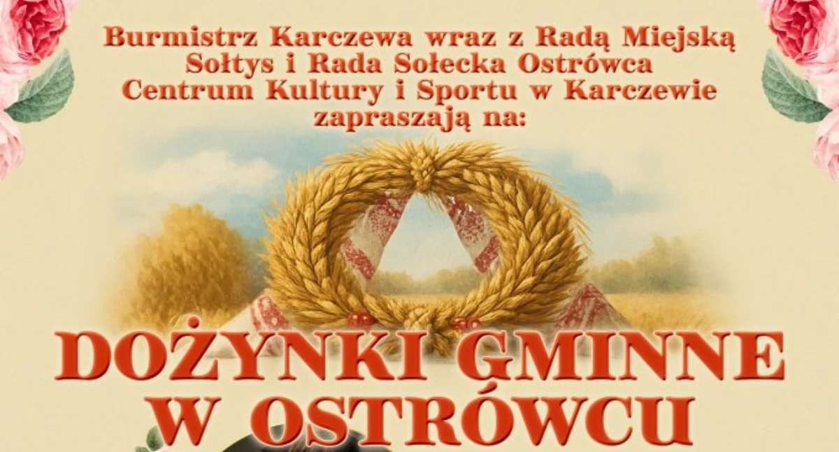 Imprezy - wydarzenia, Dożynki Gminne Ostrówcu - zdjęcie, fotografia