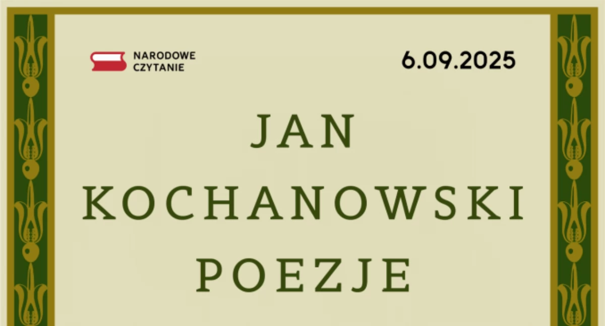 Imprezy - wydarzenia, Narodowe Czytanie Osiecku Kochanowski Poezje - zdjęcie, fotografia