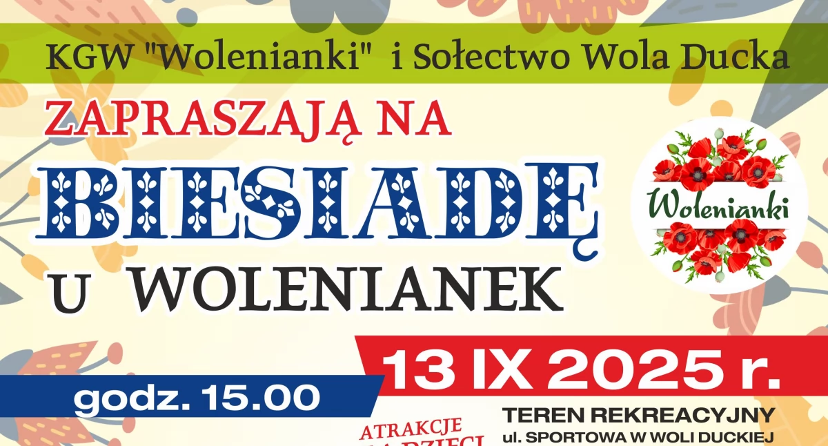 Imprezy - wydarzenia, Biesiada Wolenianek zabawa Duckiej - zdjęcie, fotografia