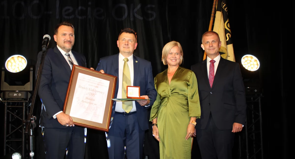 Klub OKS Start został uhonorowany Medalem Pro Mazovia