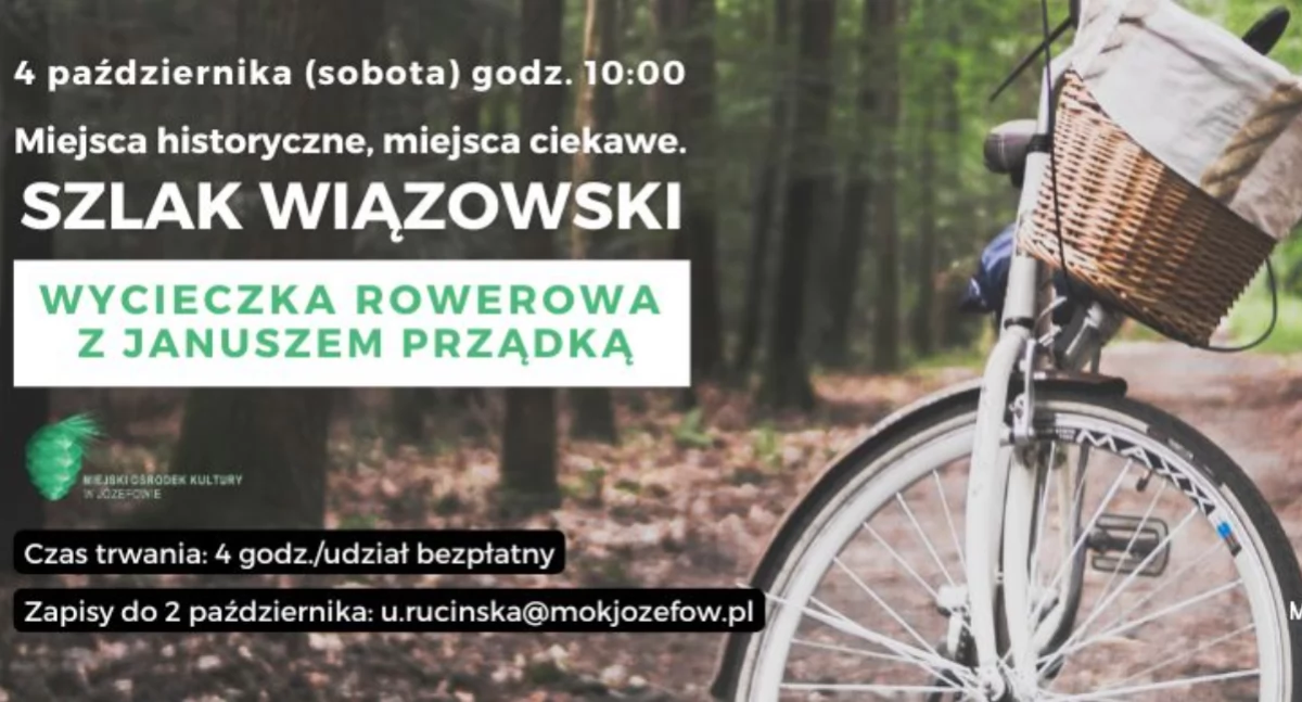 Imprezy - wydarzenia, Rowerem Świder dołącz wspólnego sprzątania brzegów rzeki Józefowie! - zdjęcie, fotografia