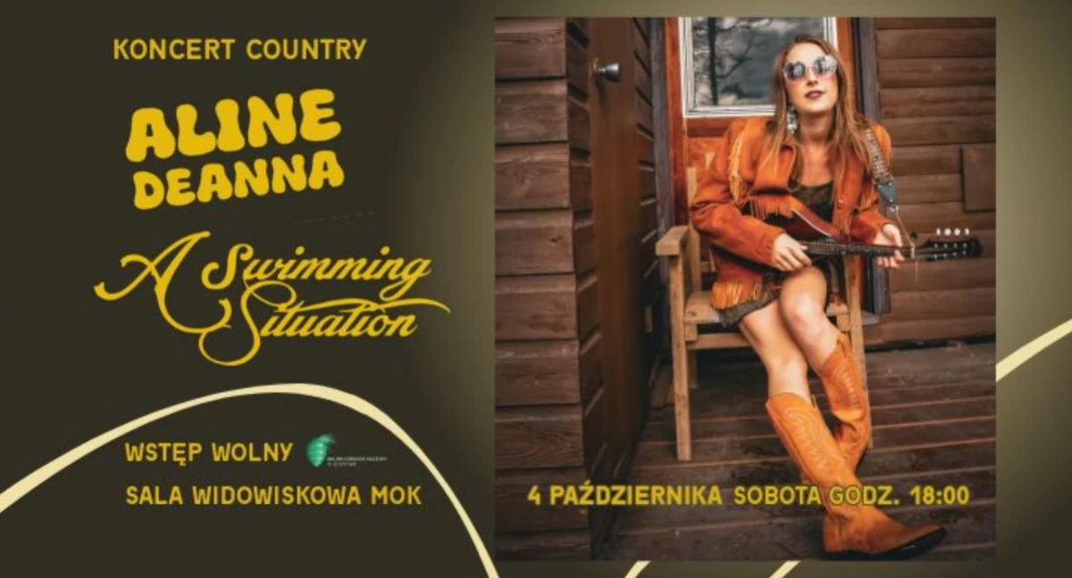 Koncerty - muzyka, Aline Deanna koncert country - zdjęcie, fotografia