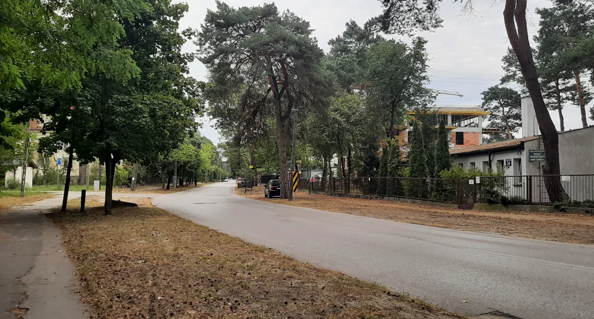 Otwock, ul. Poniatowskiego. Fot. archiwum