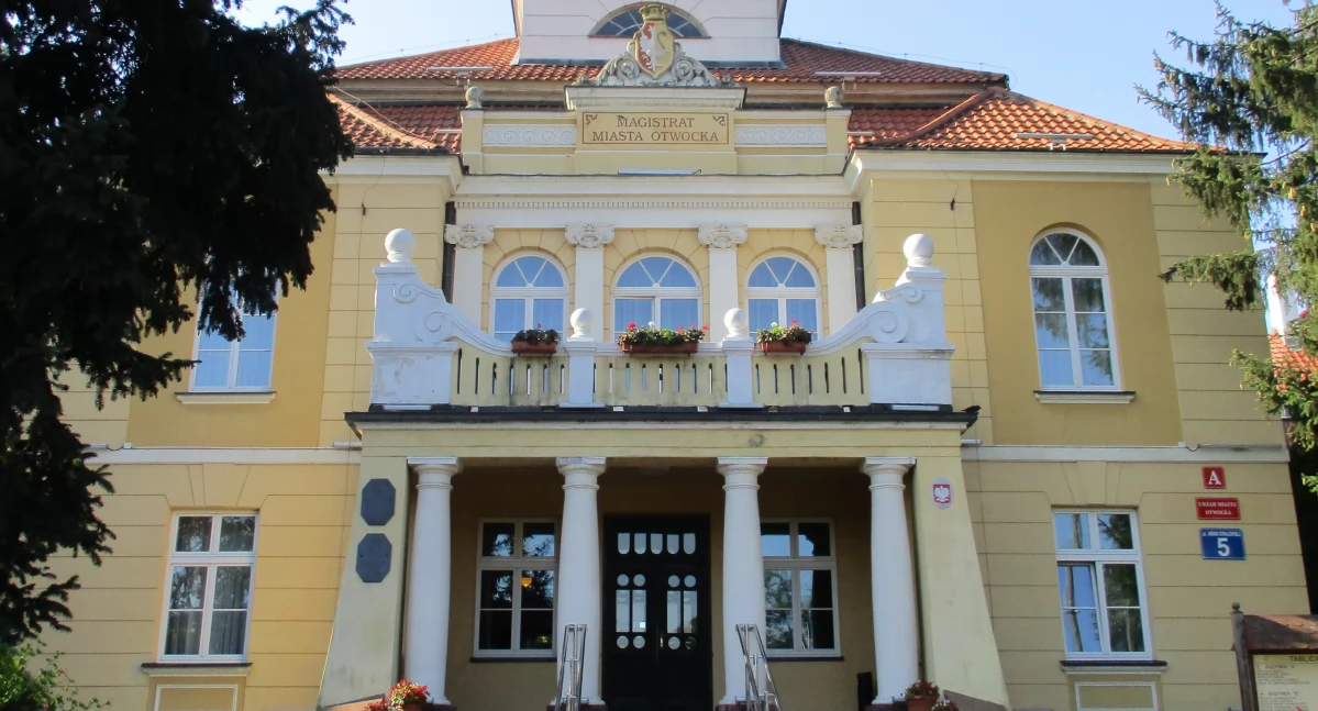 Zabytkowy budynek otwockiego ratusza. fot. archiwum