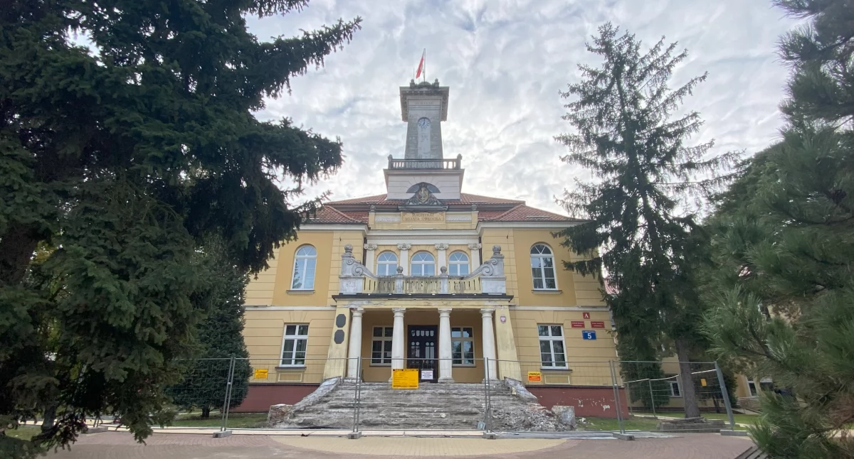 Zabytkowy budynek otwockiego ratusza. fot. archiwum