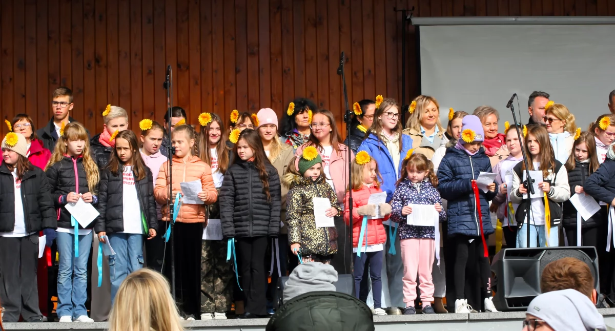 Edukacja - nauka, Otwocku świętuje lecie Koncert parku rozgrzał publiczność! - zdjęcie, fotografia