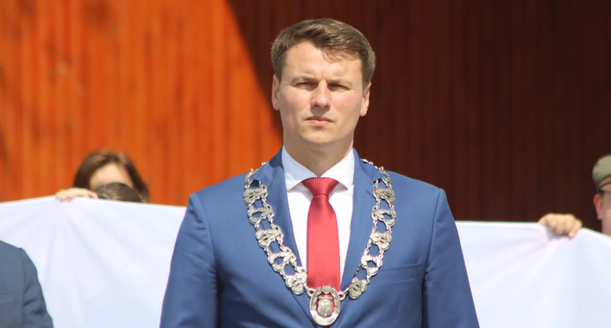 Prezydent Otwocka Jarosław Margielski. Fot. archiwum