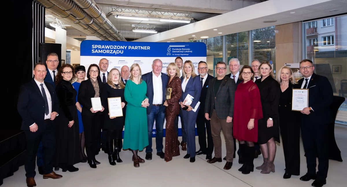 Laureaci poprzedniej edycji Rankingu Gmin Województwa Mazowieckiego. Fot. FRDL