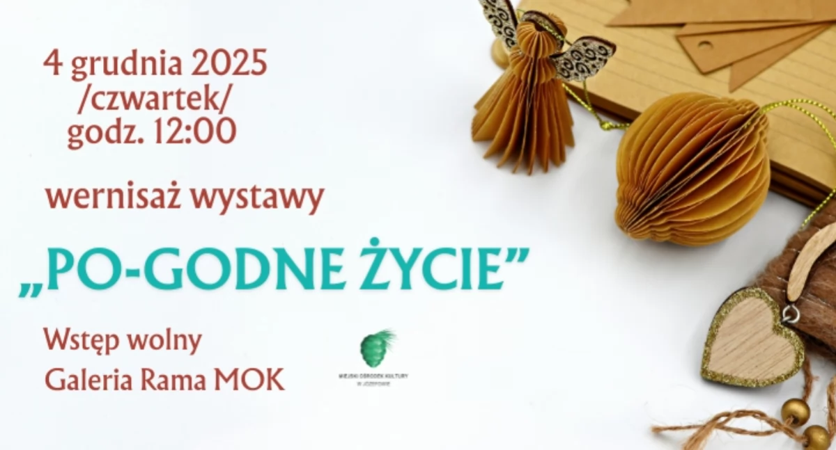 Imprezy - wydarzenia, Godne Życie Józefowie poruszający wernisaż który łączy sztukę wrażliwość - zdjęcie, fotografia