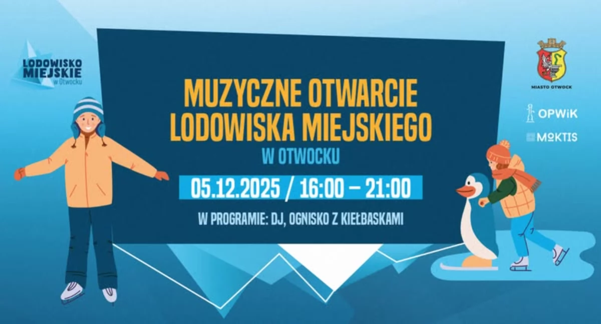 Imprezy - wydarzenia, Muzyczne otwarcie Lodowiska Miejskiego Otwocku - zdjęcie, fotografia