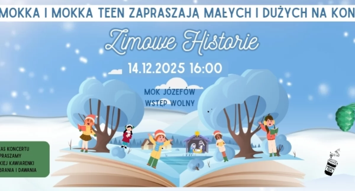 Imprezy - wydarzenia, Zimowe Historie Józefów nastrojowy koncert Małej Mokki Mokka - zdjęcie, fotografia