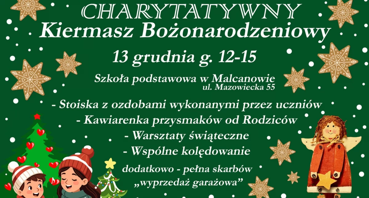 Imprezy - wydarzenia, Święta szkoła pomocna dłoń Kiermasz który łączy mieszkańców Malcanowa - zdjęcie, fotografia