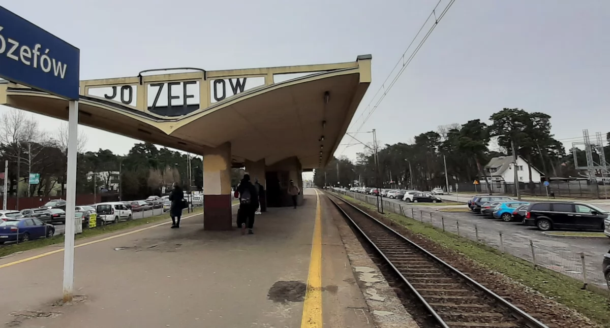 Przystanek PKP Józefów. fot. archiwum