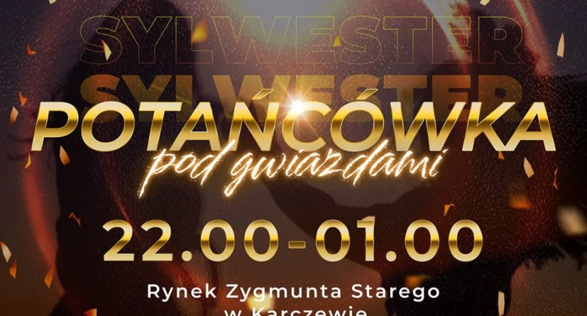 Imprezy - wydarzenia, Sylwester Karczewie radosne powitanie Nowego Rynku Zygmunta Starego - zdjęcie, fotografia