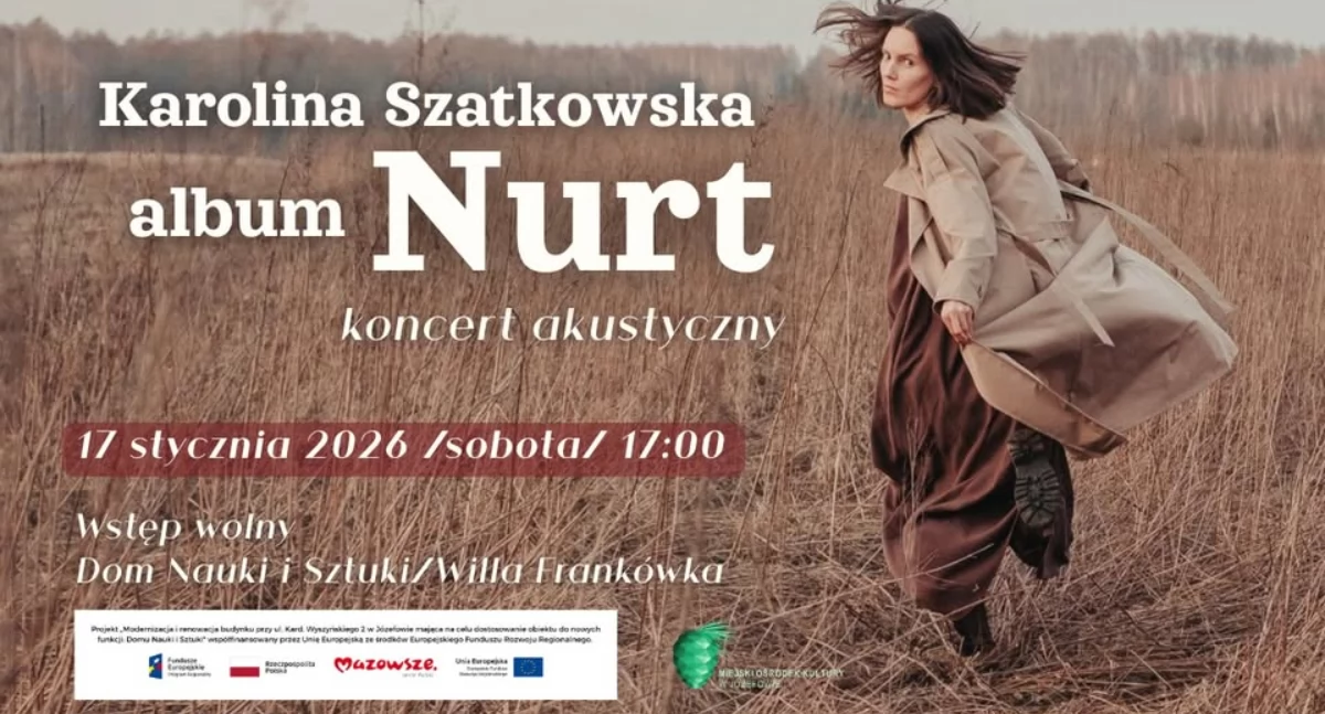 Koncerty - muzyka, Koncert akustyczny Karoliny Szatkowskiej Willi Frankówka - zdjęcie, fotografia