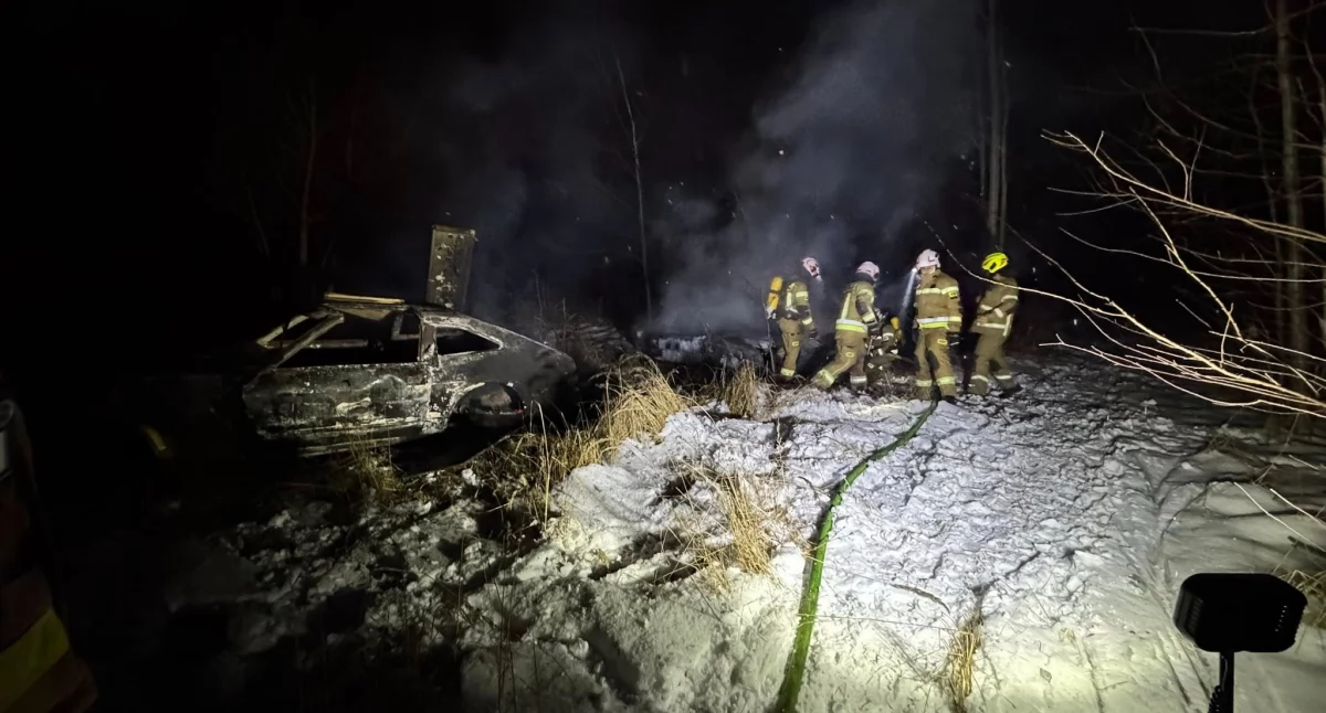 Kronika kryminalna, Podpalenie Gliniance Policja zatrzymała latka tymczasowy areszt - zdjęcie, fotografia