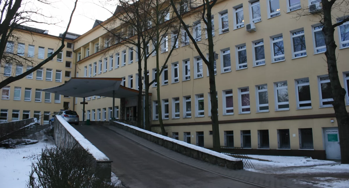 Szpital PCZ przy ul. Batorego w Otwocku. Fot. archiwum