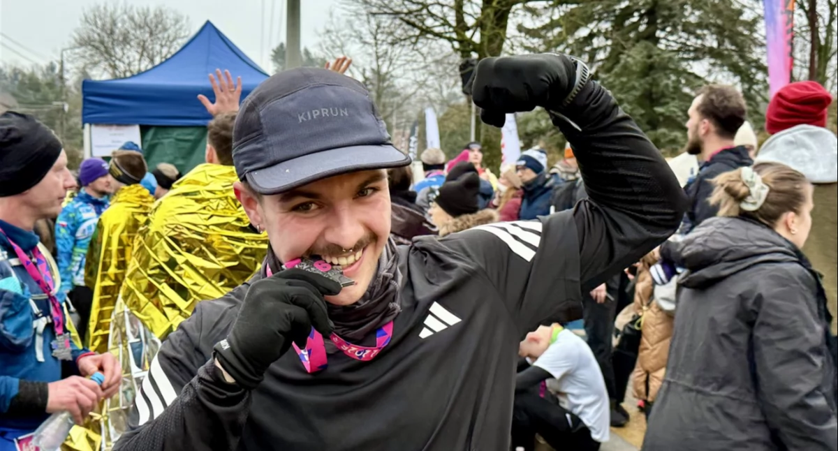 Bieganie, Bieganie wyklucza Wiązowski Półmaraton oczach uczestnika - zdjęcie, fotografia