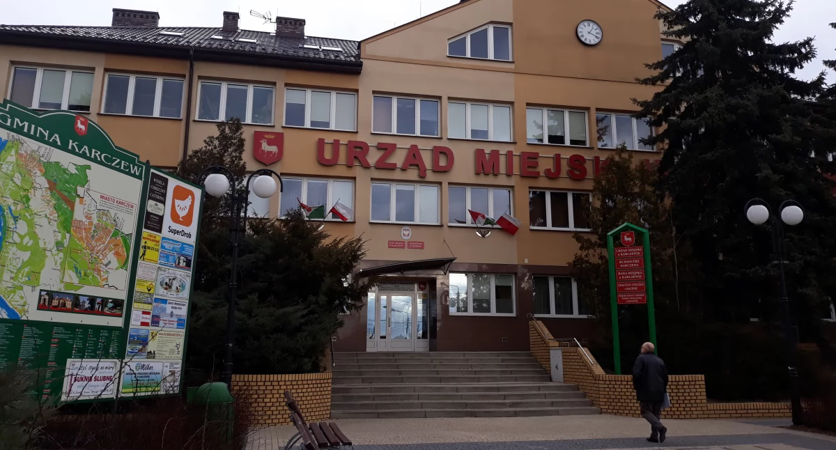 Urząd miejski w Karczewie. Fot. archiwum
