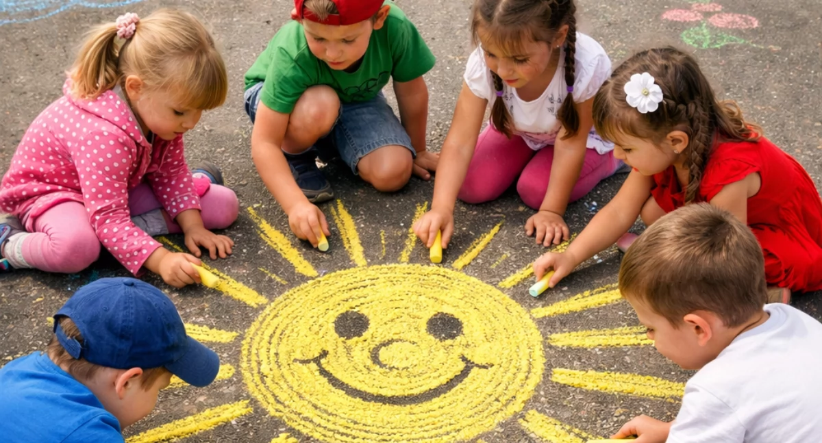 Przedszkolaki, zdjęcie ilustracyjne