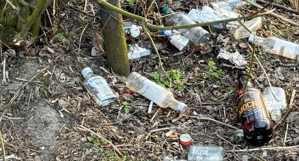 Gospodarka komunalna, Otwock zimie miasto które czeka miotłę - zdjęcie, fotografia