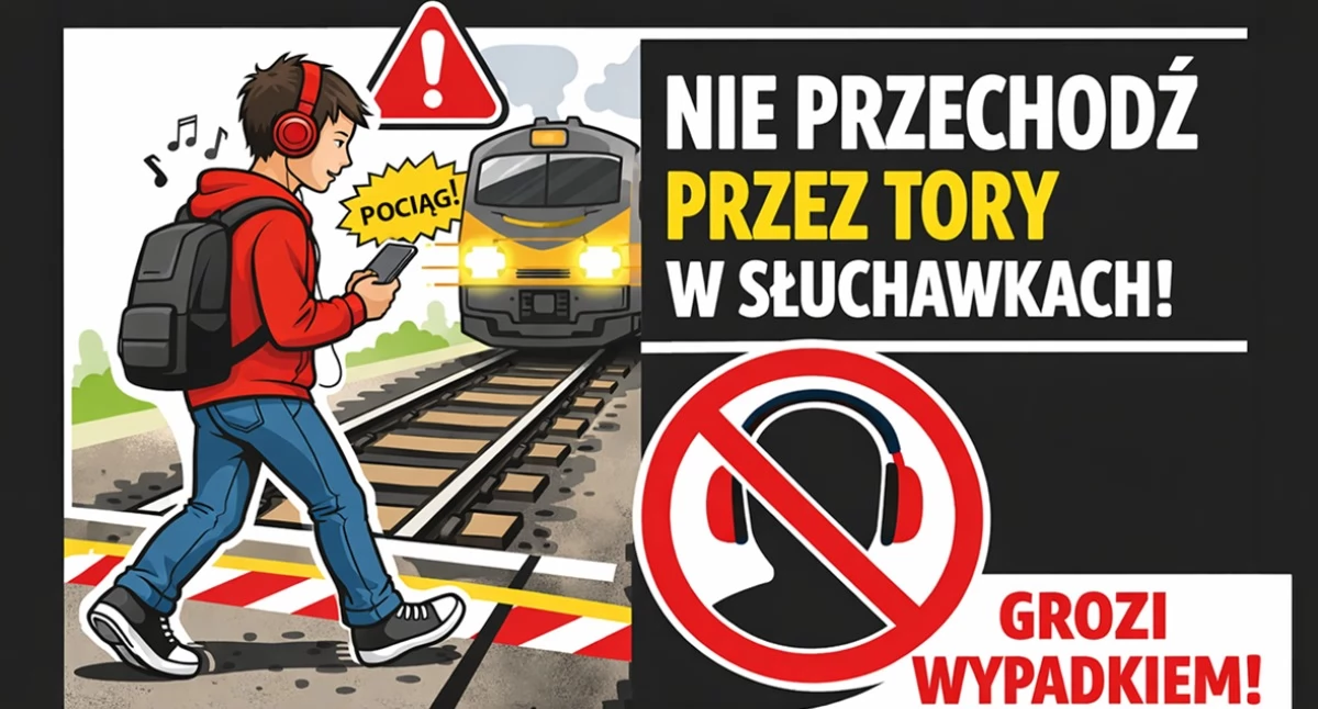 Wypadki drogowe , Potrącenie przejeździe Michalinie latek słuchawkami zauważył pociągu Ogromne szczęście paraliż kolei - zdjęcie, fotografia