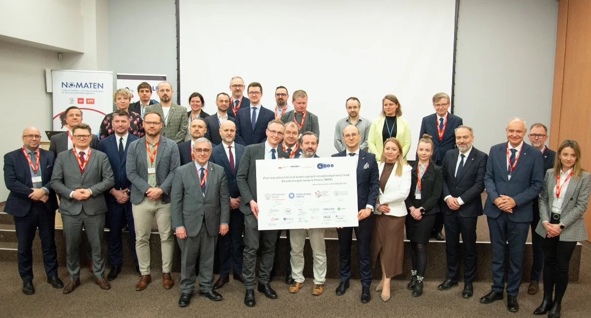 Zdjęcie z inauguracji projektu 4NEW 1 kwietnia 2026 w Otwocku Świerku. Fot. NCBJ/gov.pl