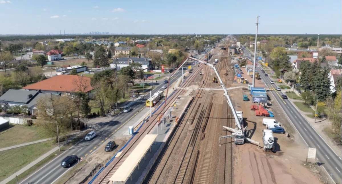 Prace na LK7. Fot. PKP PLK SA