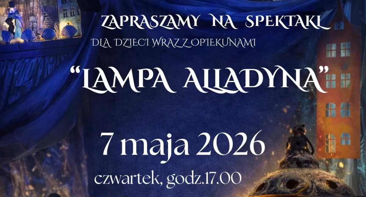 Teatr - spektakle, Spektakl teatralny dzieci „Lampa Alladyna” - zdjęcie, fotografia