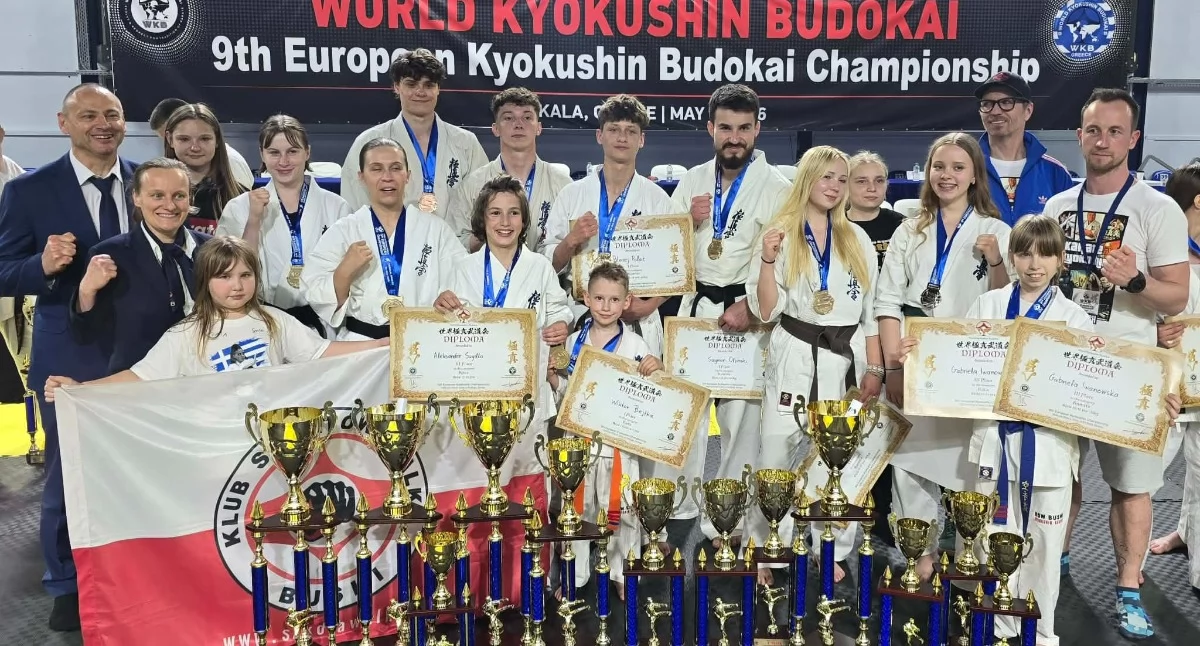 Ekipa KSW Bushi na mistrzostwach w greckim Trikali. Fot. KSW Bushi