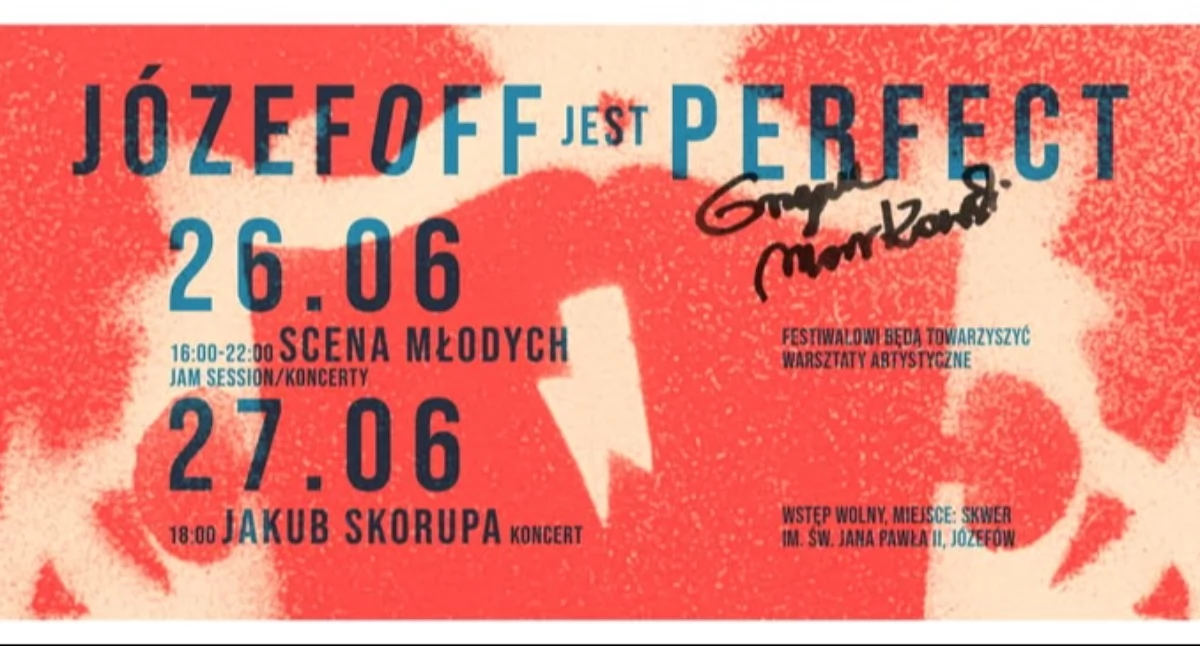 Imprezy - wydarzenia, Józefoff Perfect! Rockowa energia Grzegorza Markowskiego - zdjęcie, fotografia
