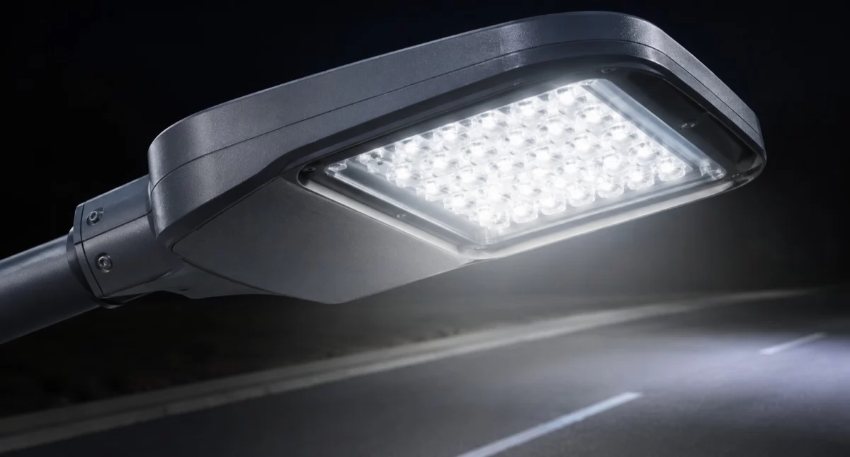Ledowa lampa uliczna - zdjęcie poglądowe
