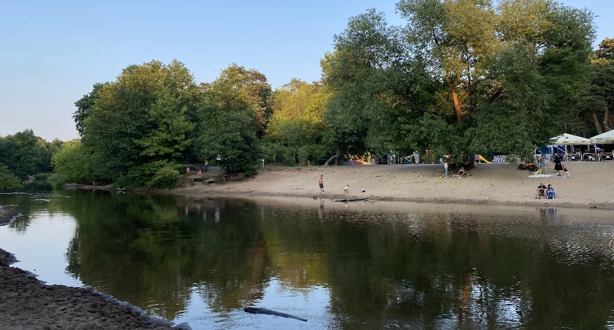 Świder i otwocka plaża. Fot. archiwum