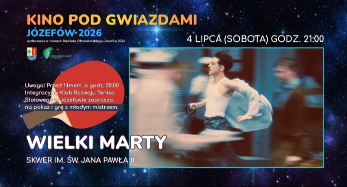 Imprezy - wydarzenia, gwiazdami wraca Józefowa Darmowe seanse lipca - zdjęcie, fotografia