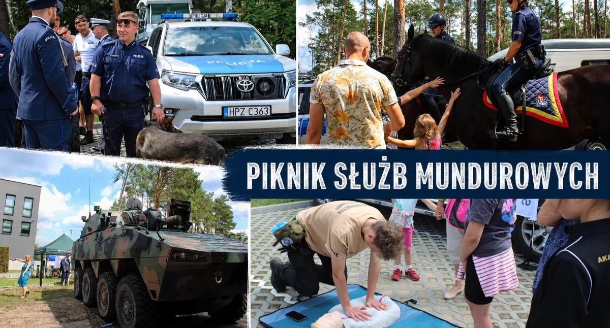 Migawki z pikniku mundurowego z ubiegłego roku