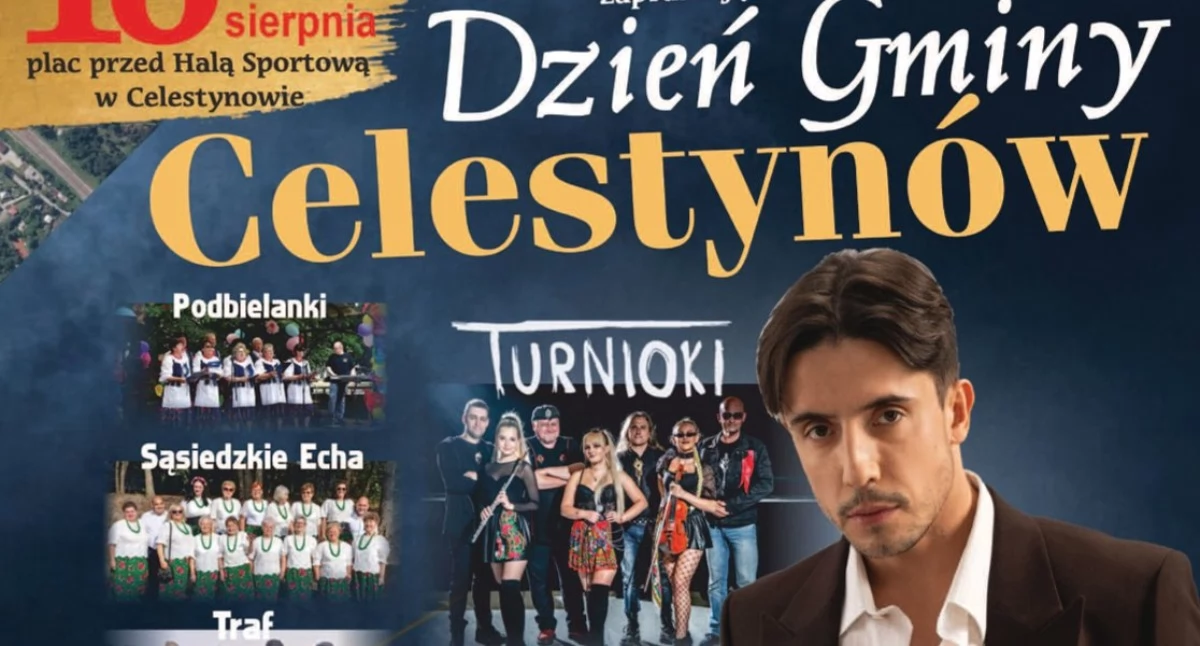 Imprezy - wydarzenia, Dzień Gminy Celestynów Dawid Kwiatkowski Paranienormalni gwiazdami święta - zdjęcie, fotografia
