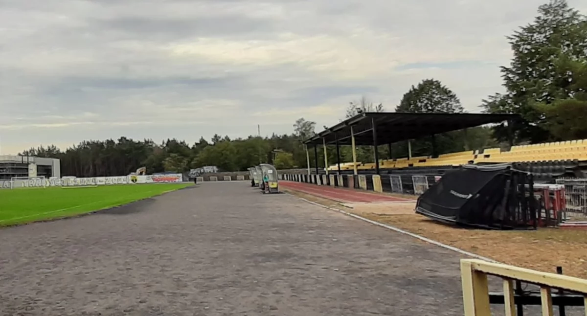 Stadion miejski w Otwocku obecnie... fot. arch.