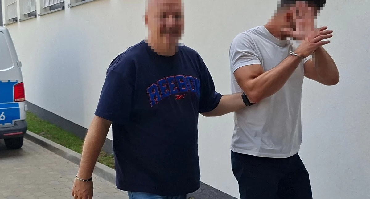 40-latek zatrzymany za narkotyki. Fot. KPP Otwock