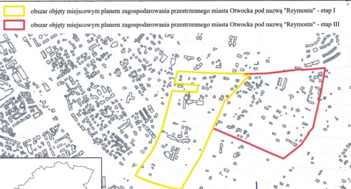 Od 12 sierpnia trwa wyłożenie projektów MPZP Reymonta etap I i III.