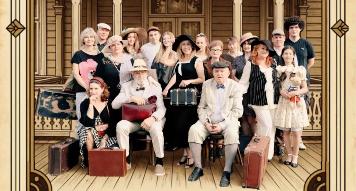 Teatr - spektakle, Spektakl „Letnisko 39” Teatrze Jaracza - zdjęcie, fotografia