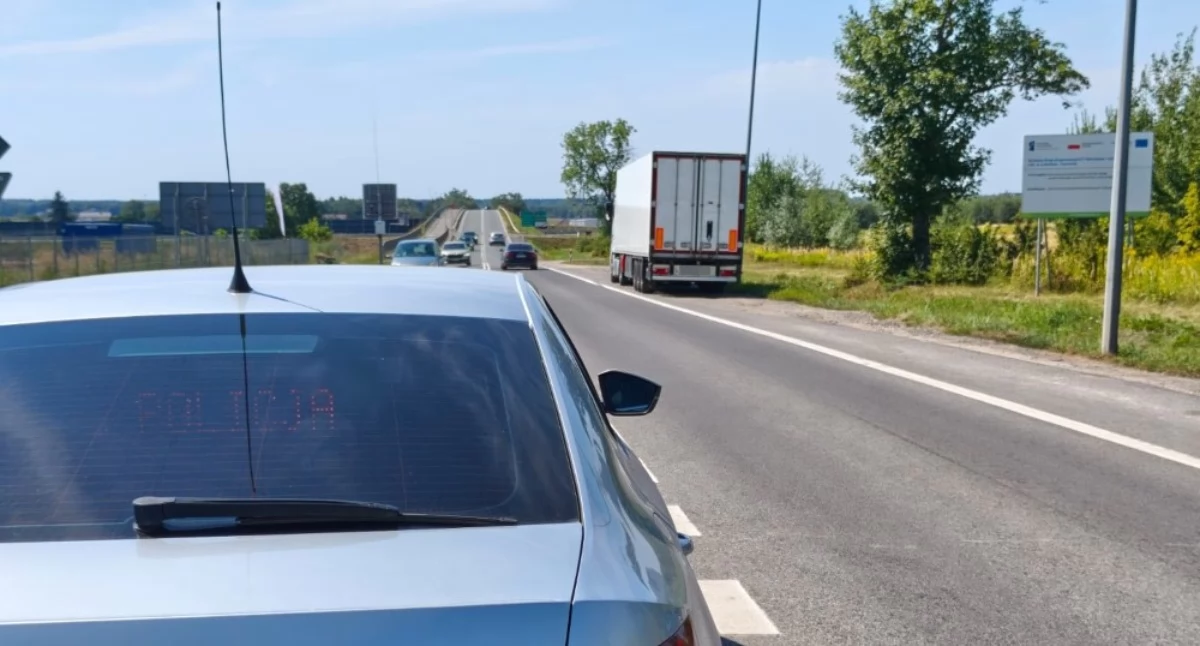 Kierowca tira jechał pod wpływem narkotyku