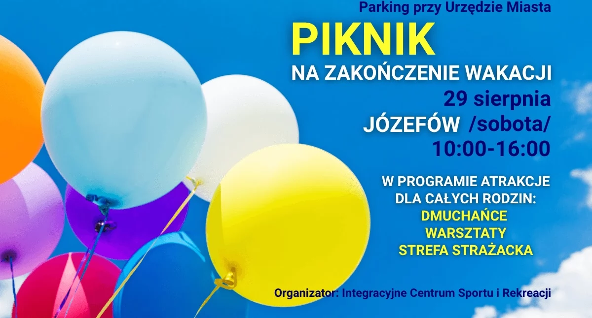 Imprezy - wydarzenia, Piknik zakończenie wakacji Józefowie - zdjęcie, fotografia
